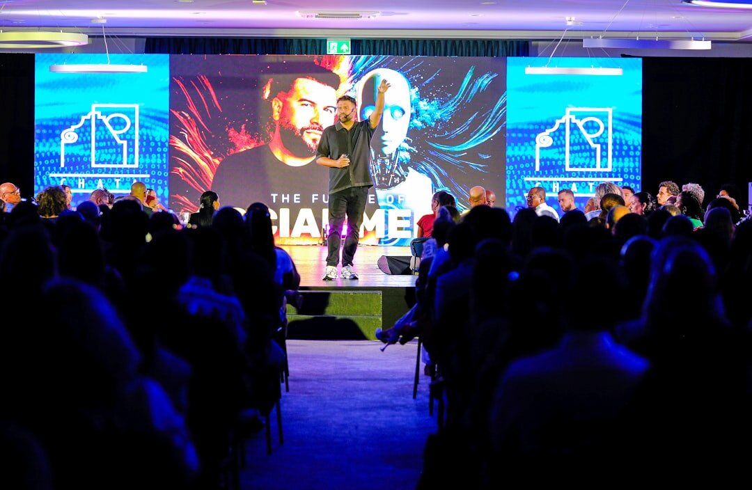 Finance industry conference event